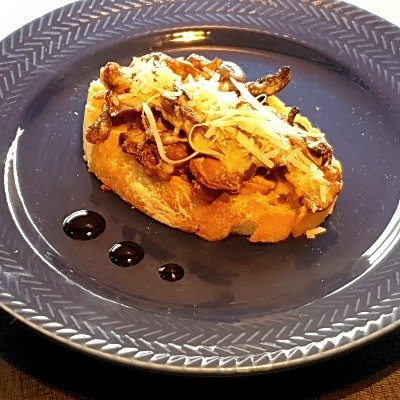 Tartine au Champignon