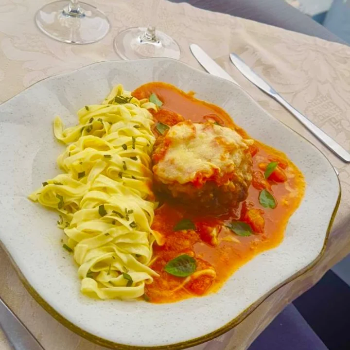 Polpettone alla Parmigiana
