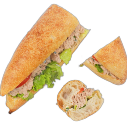 Sanduíche de atum apimentado