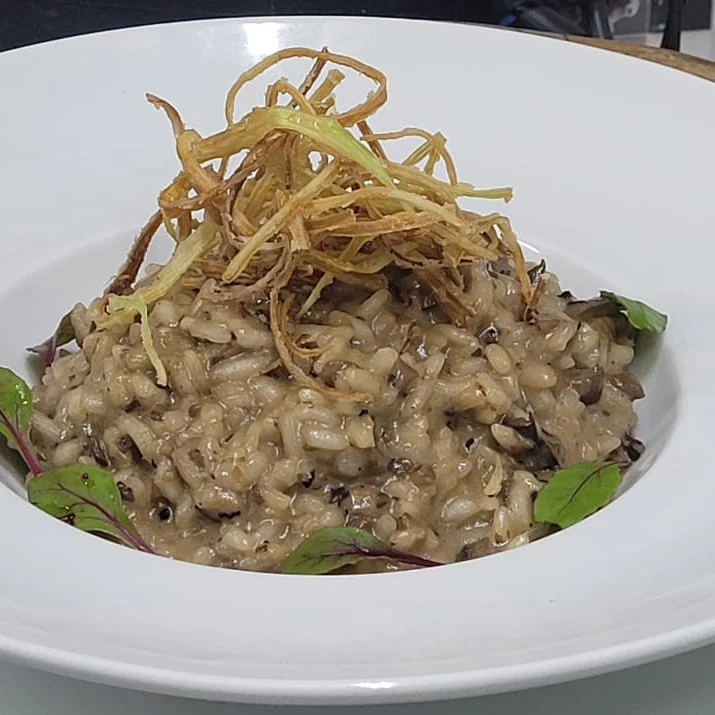 Risotto Funghi e Tartufo Nero